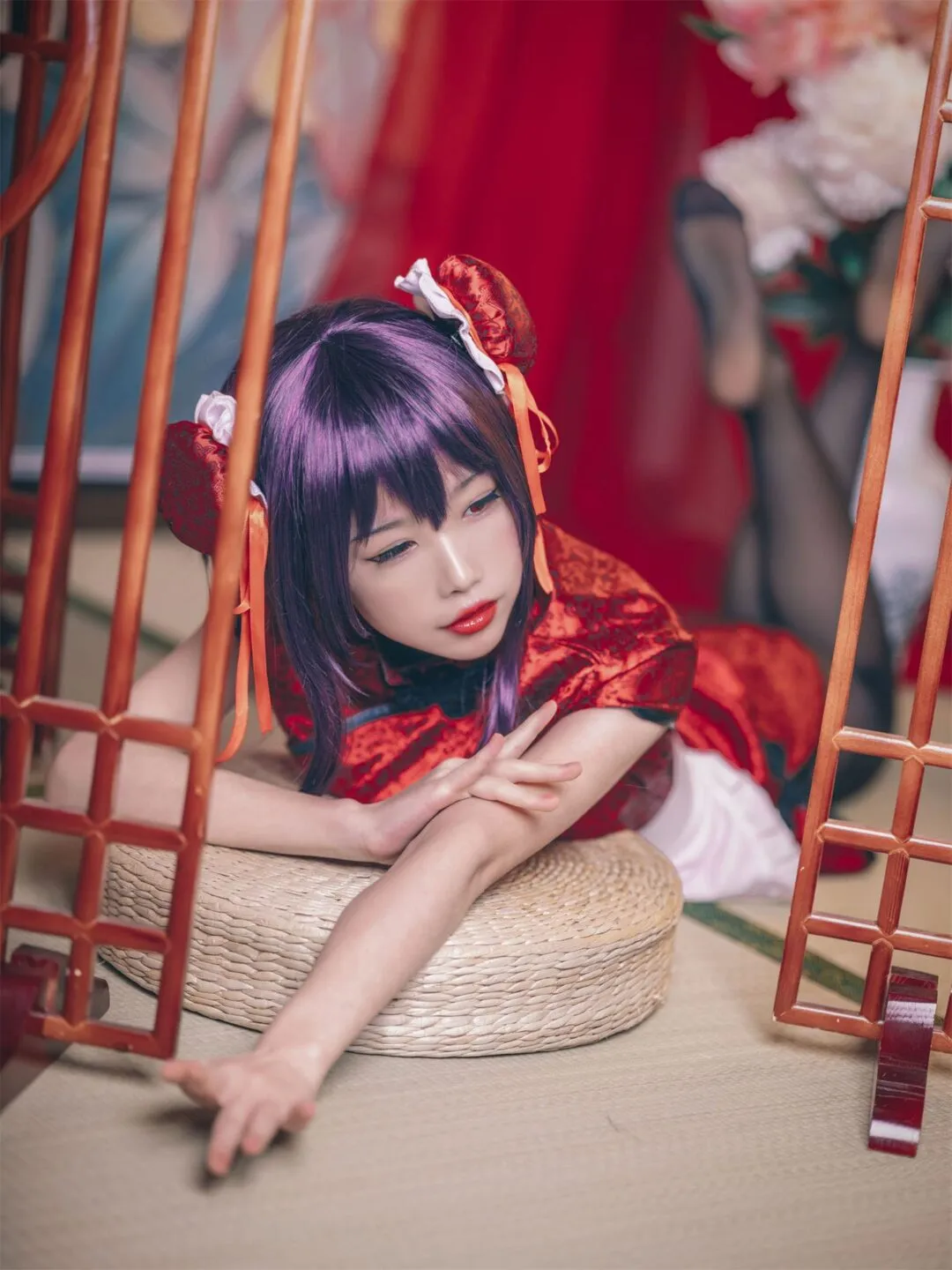 路人女主的养成方法 霞之丘诗羽3cosplay-21