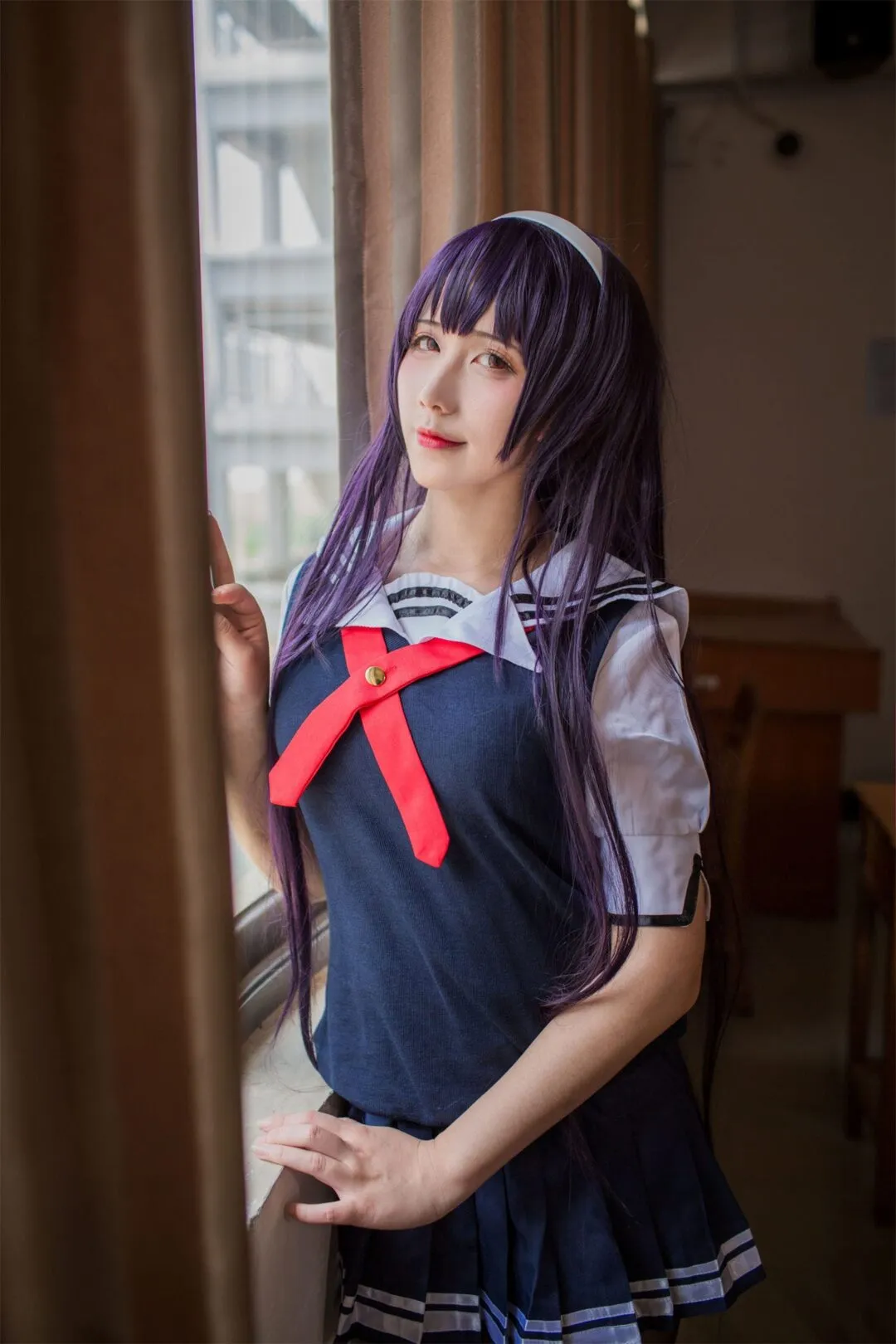路人女主的养成方法 霞之丘诗羽4cosplay-12