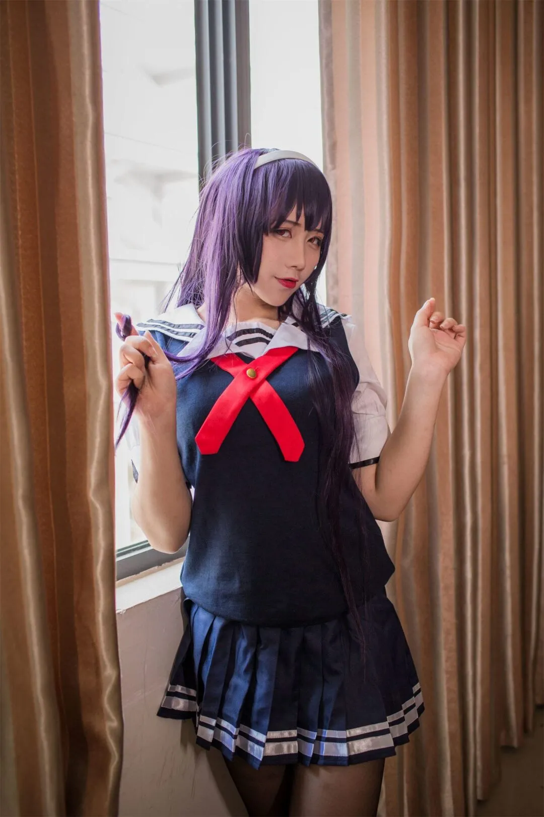 路人女主的养成方法 霞之丘诗羽4cosplay-17