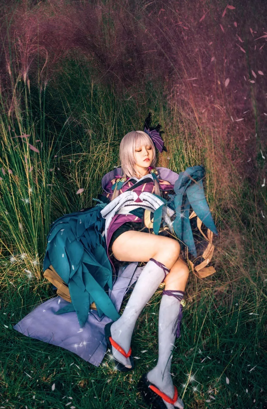 《阴阳师》以津真天cosplay-绝对领域