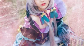 《阴阳师》以津真天cosplay-绝对领域