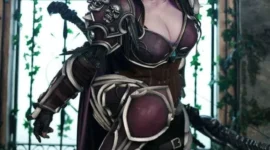 《魔兽世界》希尔瓦娜斯cosplay-绝对领域