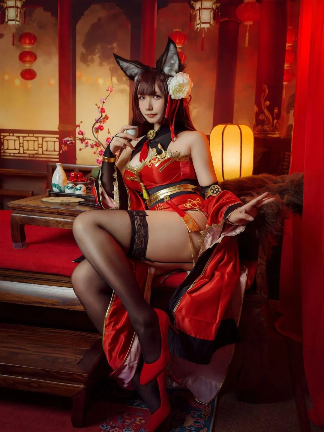 碧蓝航线 天城2cosplay-绝对领域