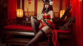碧蓝航线 天城2cosplay-绝对领域