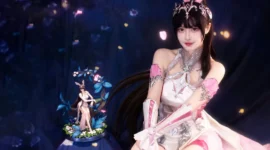 《斗罗大陆》小舞cosplay-绝对领域
