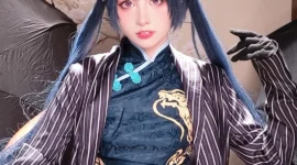 《碧蓝档案》妃咲cosplay-绝对领域