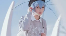 《新世纪福音战士》绫波丽米山舞cosplay-绝对领域