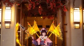 《原神》云堇cosplay-绝对领域