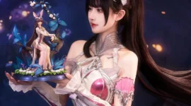 《斗罗大陆》小舞cosplay-绝对领域