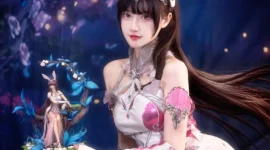 《斗罗大陆》小舞cosplay-绝对领域