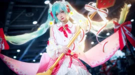 初音未来17周年cos-绝对领域