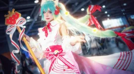 初音未来17周年cos-绝对领域