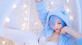 性感蕾姆cosplay-绝对领域