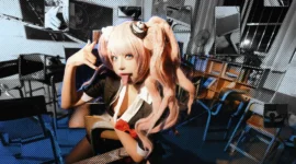 《弹丸论破：希望的学园和绝望高中生》江之岛盾子cosplay-绝对领域