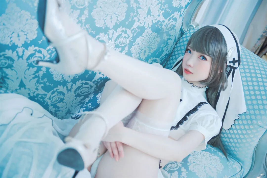 美少女黑丝白丝性感私房写真-12