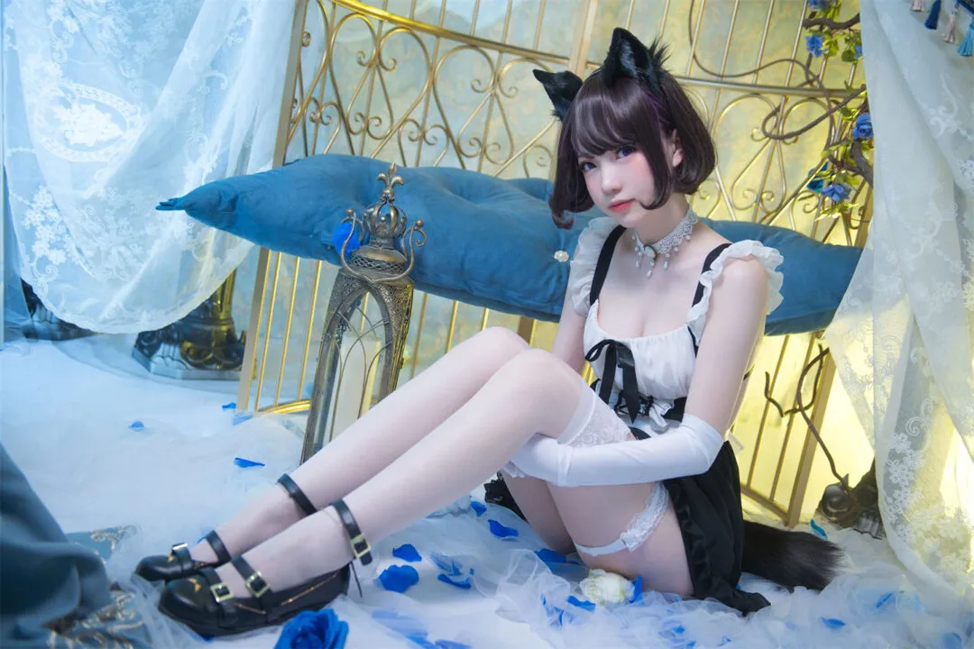美少女黑丝白丝性感私房写真-18