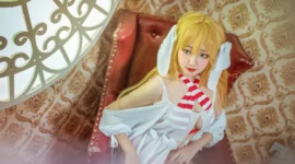 《FGO》尼禄泳衣cosplay-绝对领域