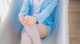 蕾姆蓝色精灵cosplay-绝对领域