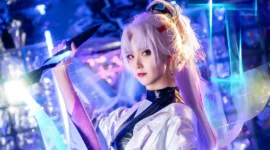 《王者荣耀》上官婉儿天狼绘梦者cosplay-绝对领域