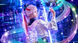 《王者荣耀》上官婉儿天狼绘梦者cosplay-绝对领域