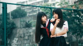 【JK制服】《樱与寒》夏篇·守护（百合向）-绝对领域