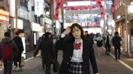 甜美JK大胆内衣写真——清水绫乃-绝对领域