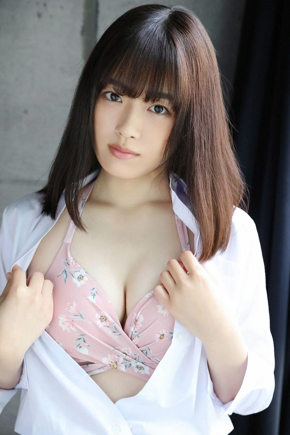 甜美JK大胆内衣写真——清水绫乃-20