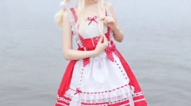 lolita私影，甜心红蕊-绝对领域