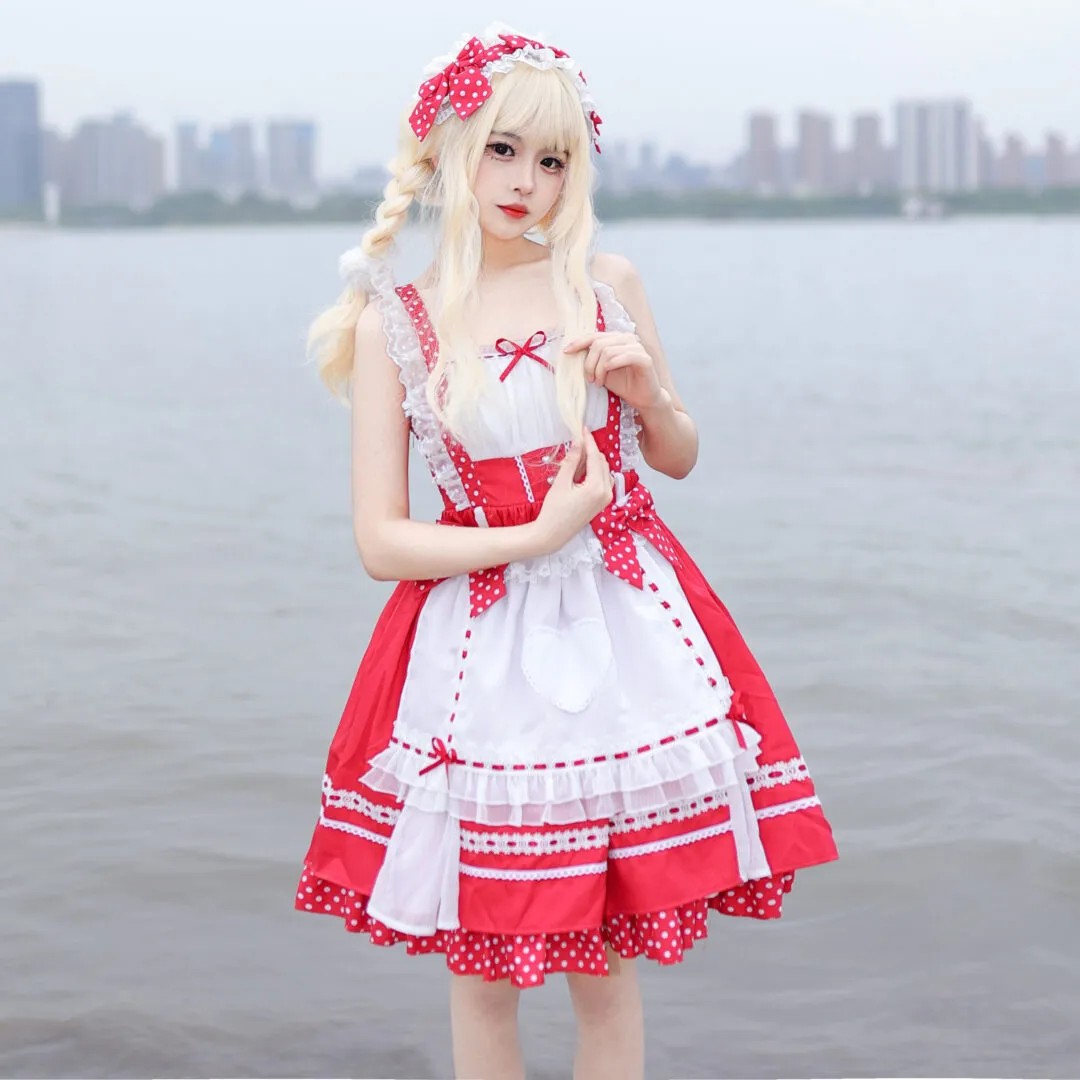 lolita私影，甜心红蕊-绝对领域