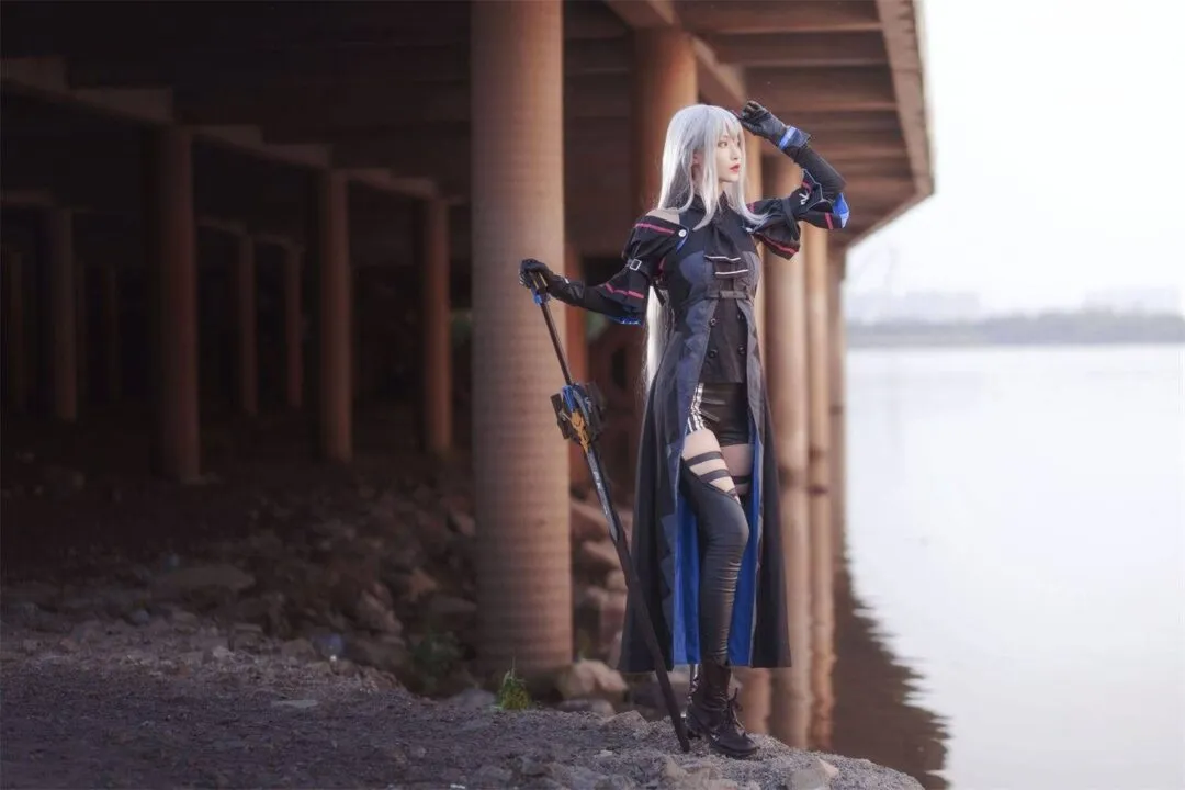 明日方舟 斯卡蒂2cosplay-11