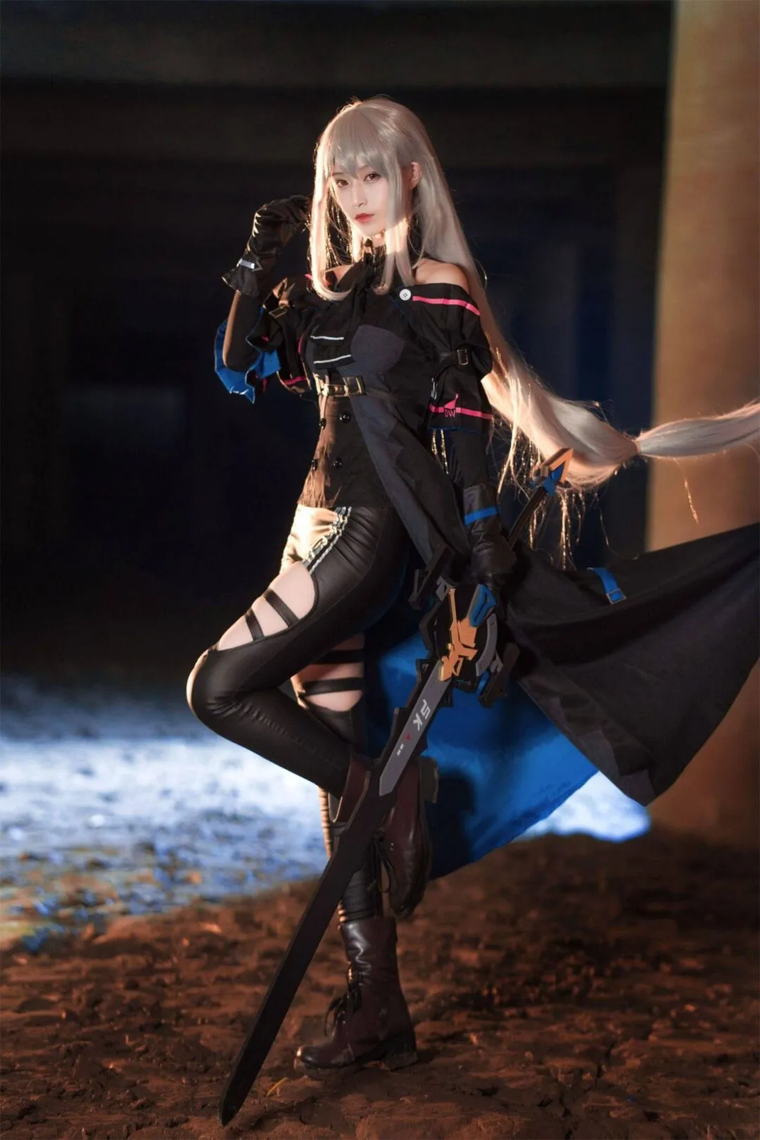 明日方舟 斯卡蒂2cosplay-14