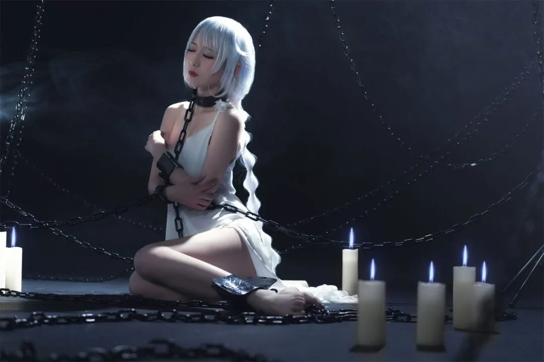 明日方舟 斯卡蒂2cosplay-28
