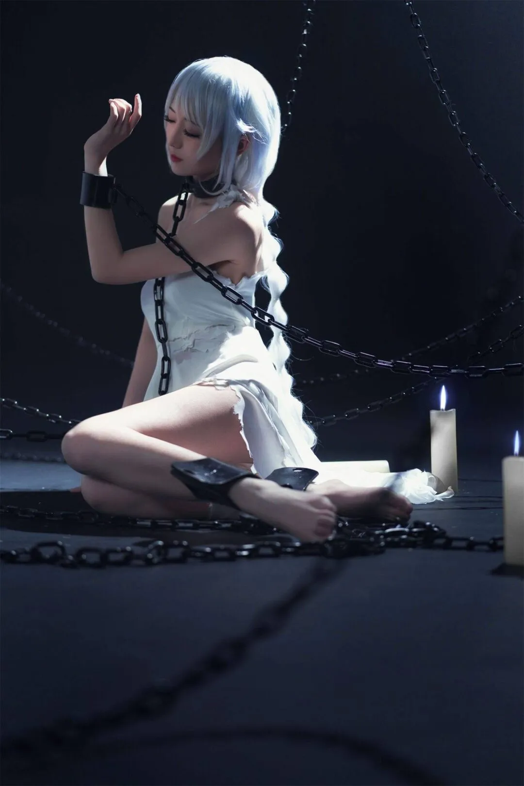 明日方舟 斯卡蒂2cosplay-21
