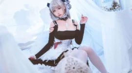 《碧蓝航线》可畏cosplay-绝对领域