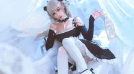 《碧蓝航线》可畏cosplay-绝对领域