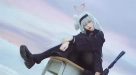 《碧蓝档案》 普拉娜星奈cosplay-绝对领域