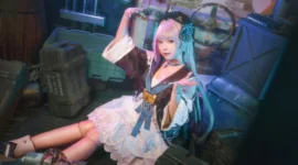 《崩坏：星穹铁道》黑塔cosplay-绝对领域