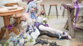 《少女前线》 千宵草味的锡纸糖cosplay-绝对领域