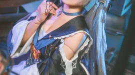 《崩坏：星穹铁道》黑塔cosplay-绝对领域