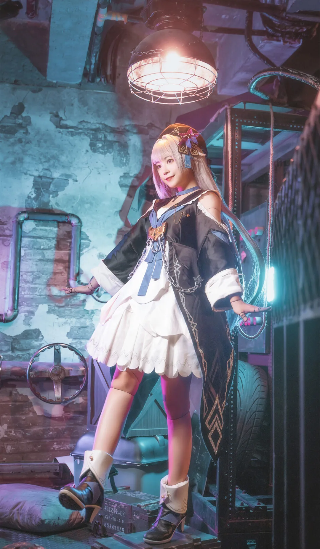 《崩坏：星穹铁道》黑塔cosplay-绝对领域