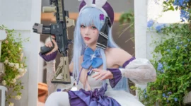 《少女前线》 千宵草味的锡纸糖cosplay-绝对领域