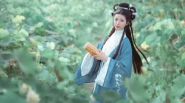 汉服写真.金陵往事：瑜淡客-绝对领域