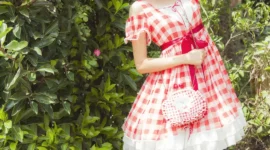 【Lolita】红格子和马卡龙，喜欢哪一个呀？-绝对领域
