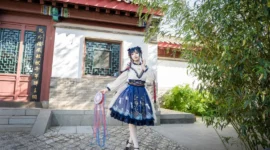 澪绫的中华风lolita  素羽-绝对领域