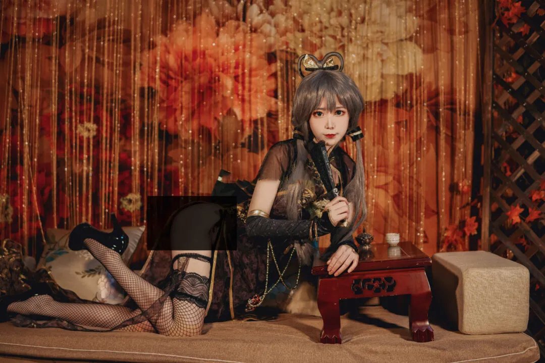 《vocaloid》洛天依 金丝雀cosplay-绝对领域