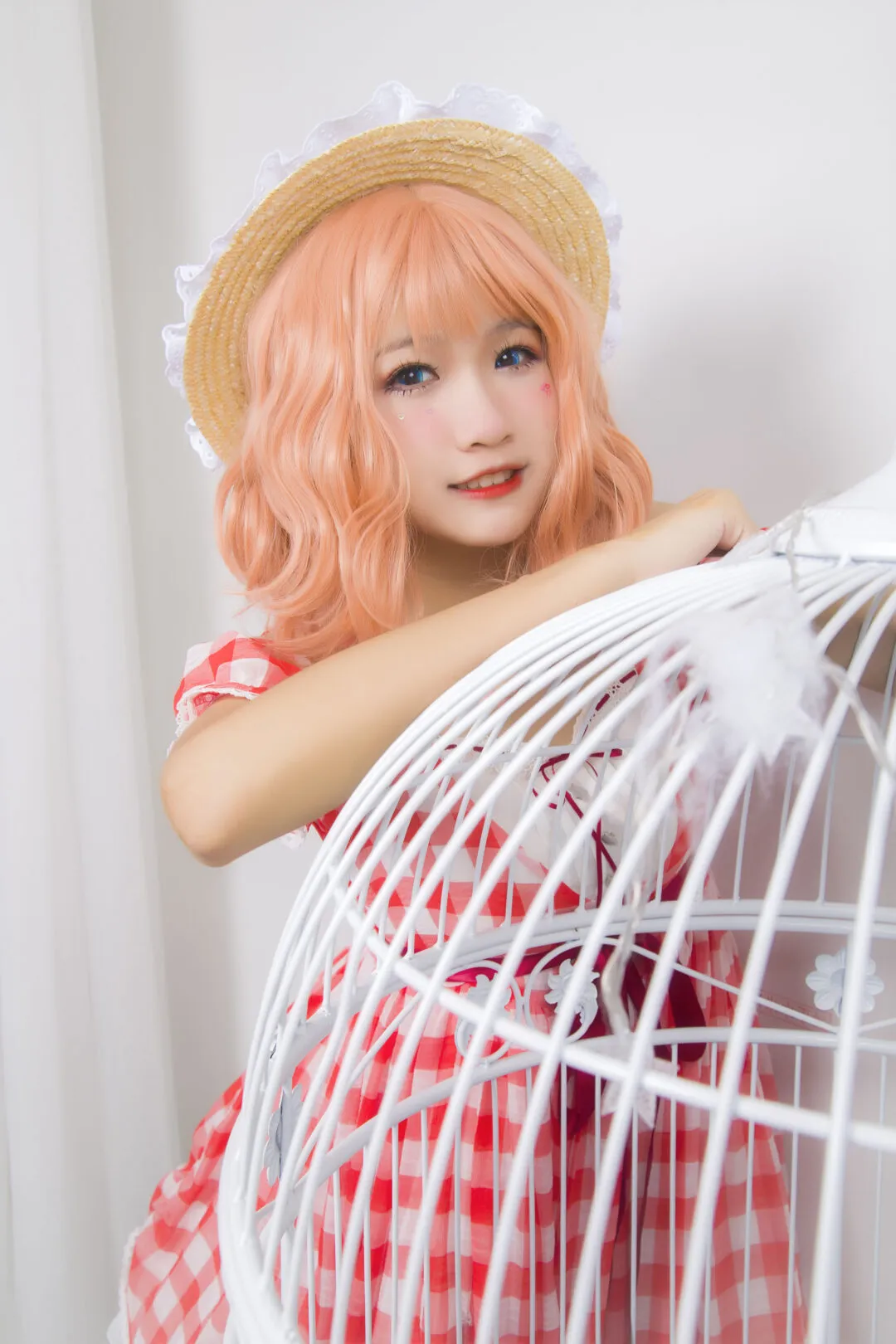 【Lolita】红格子和马卡龙，喜欢哪一个呀？-8