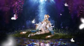王者荣耀白金仲夏夜之梦貂蝉cos-绝对领域