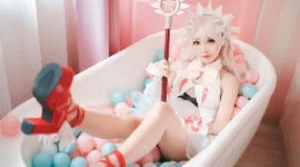 伊莉亚cosplay-绝对领域