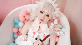 伊莉亚cosplay-绝对领域