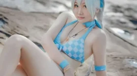 《崩坏3》琪亚娜cosplay-绝对领域